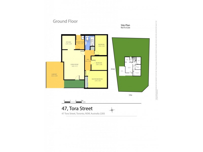 47 Tora Street, Toronto NSW 2283 Floorplan