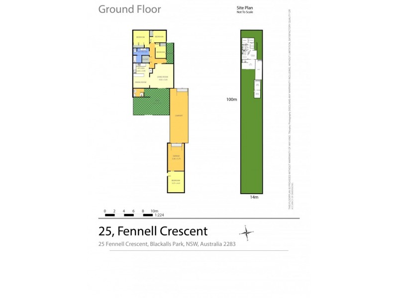 25 Fennell Crescent, Blackalls Park NSW 2283 Floorplan