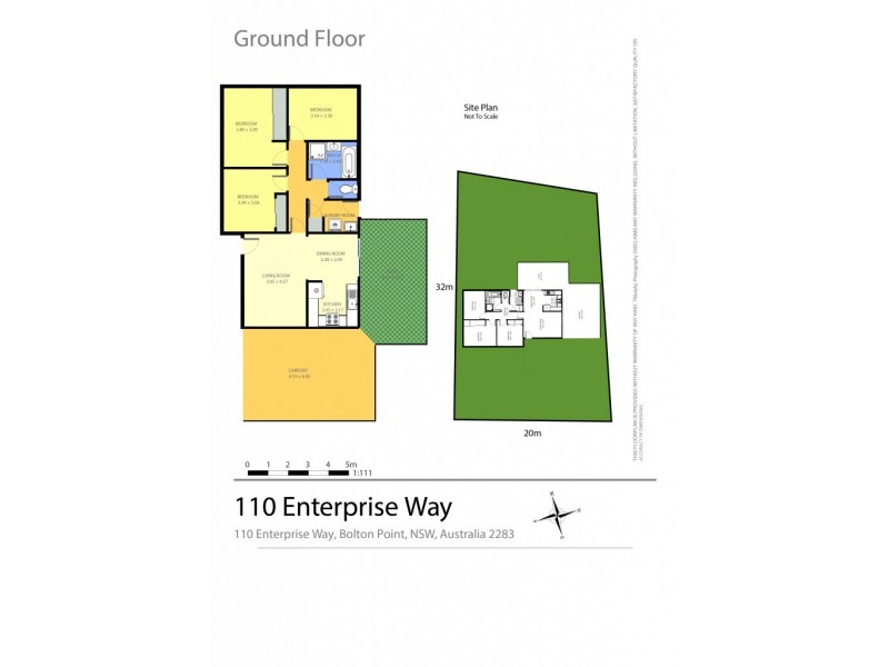 110 Enterprise Way, Bolton Point NSW 2283 Floorplan