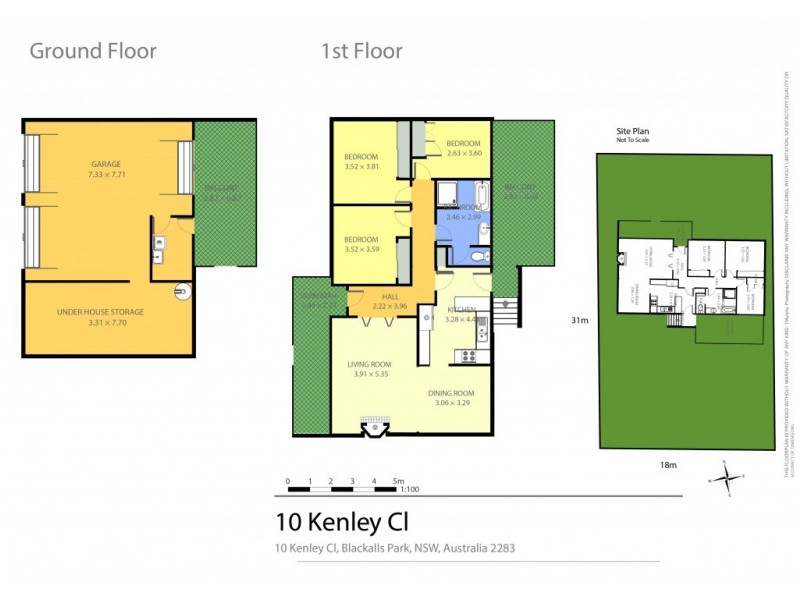 10 Kenley Close, Blackalls Park NSW 2283 Floorplan
