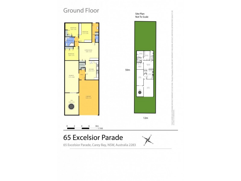 65 Excelsior Parade, Carey Bay NSW 2283 Floorplan