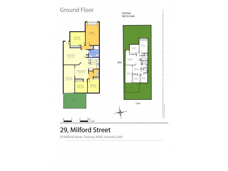 29 Milford Street, Toronto NSW 2283 Floorplan