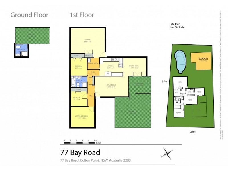 77 Bay Road, Bolton Point NSW 2283 Floorplan