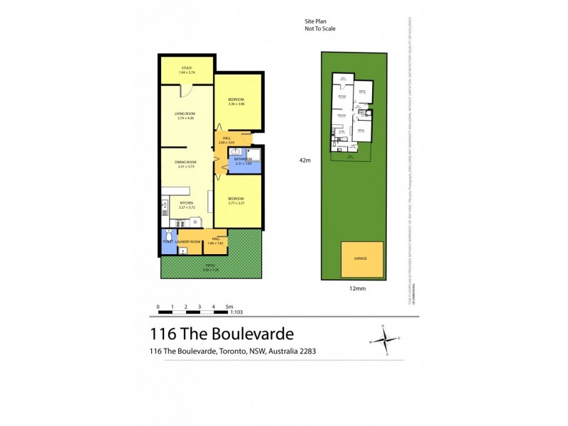 116 The Boulevarde, Toronto NSW 2283 Floorplan