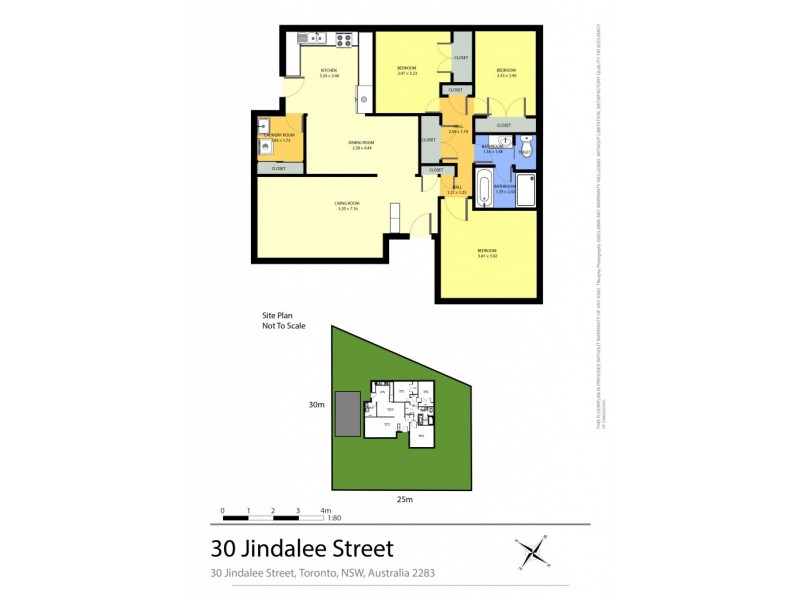30 Jindalee Street, Toronto NSW 2283 Floorplan