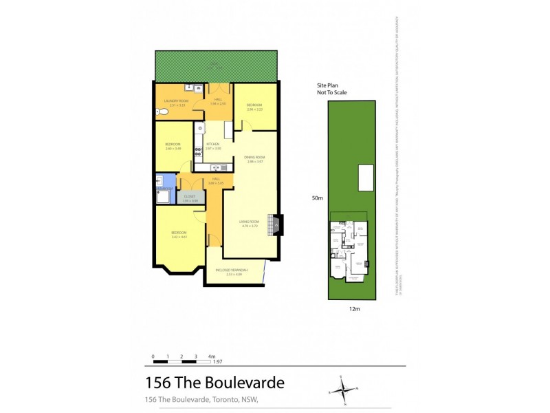 156 The Boulevarde, Toronto NSW 2283 Floorplan