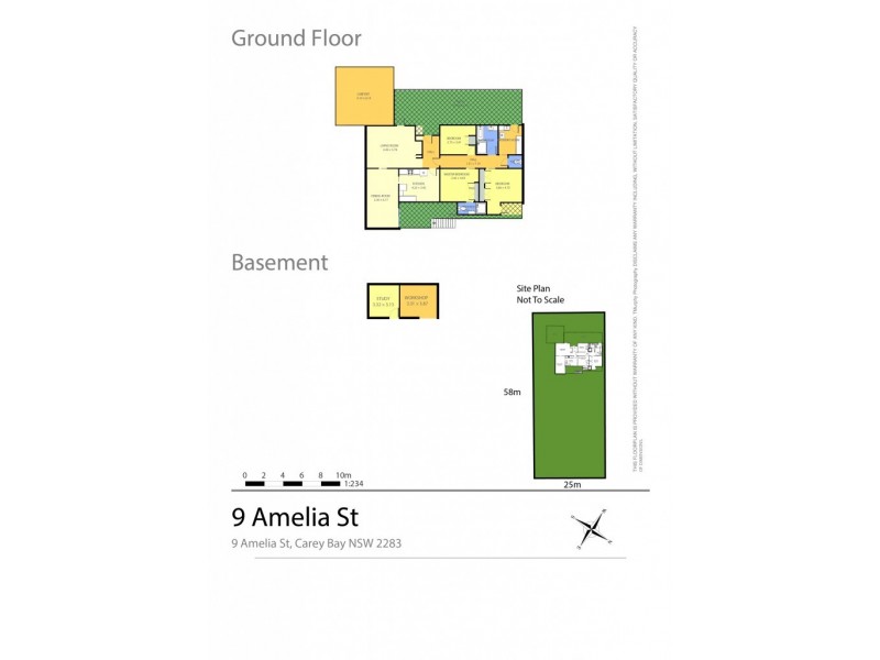 9 Amelia Street, Carey Bay NSW 2283 Floorplan