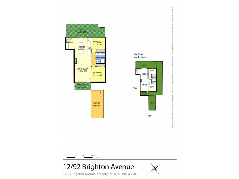 12/92 Brighton Avenue, Toronto NSW 2283 Floorplan
