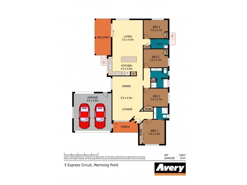 5 Express Circuit, Marmong Point NSW 2284 Floorplan