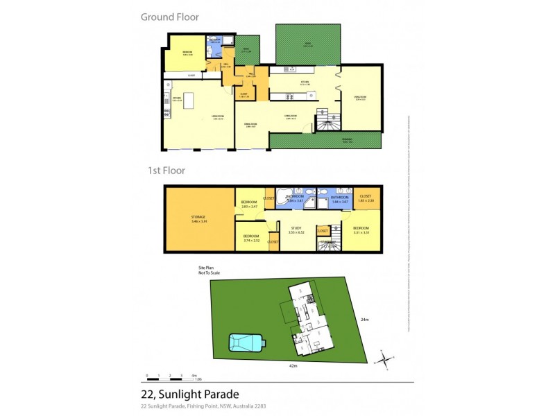 22 Sunlight Parade, Fishing Point NSW 2283 Floorplan