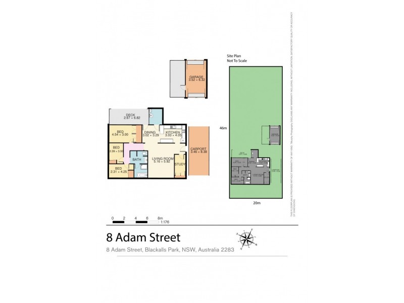 8 Adam Street, Blackalls Park NSW 2283 Floorplan