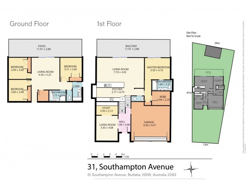 31 Southampton Avenue, Buttaba NSW 2283 Floorplan