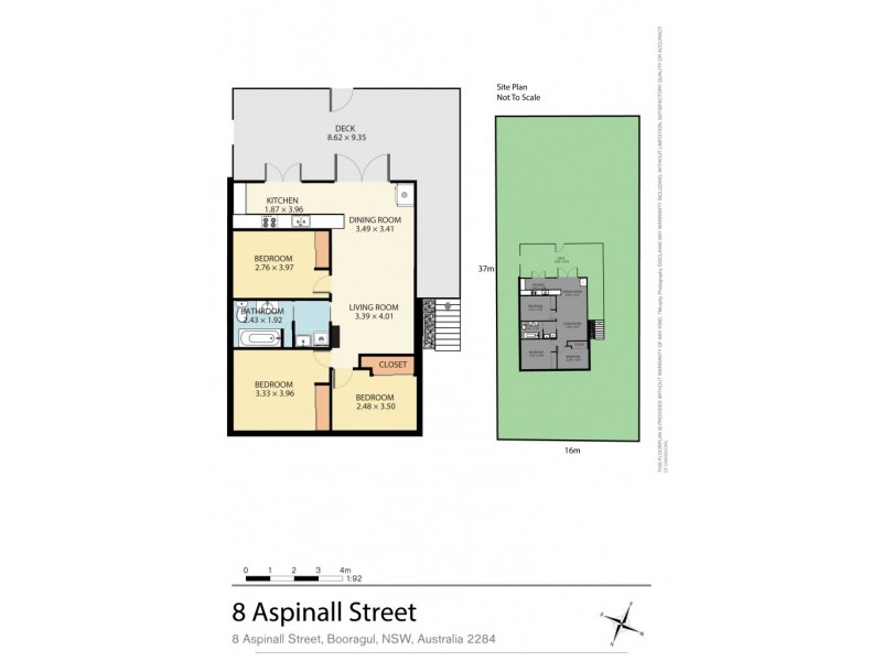 8 Aspinall Way, Booragul NSW 2284 Floorplan