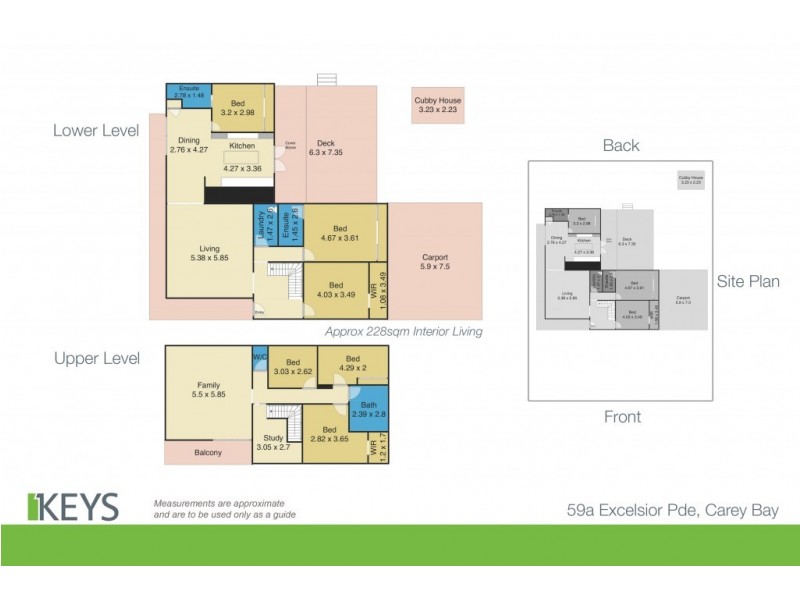 59A Excelsior Parade, Carey Bay NSW 2283 Floorplan