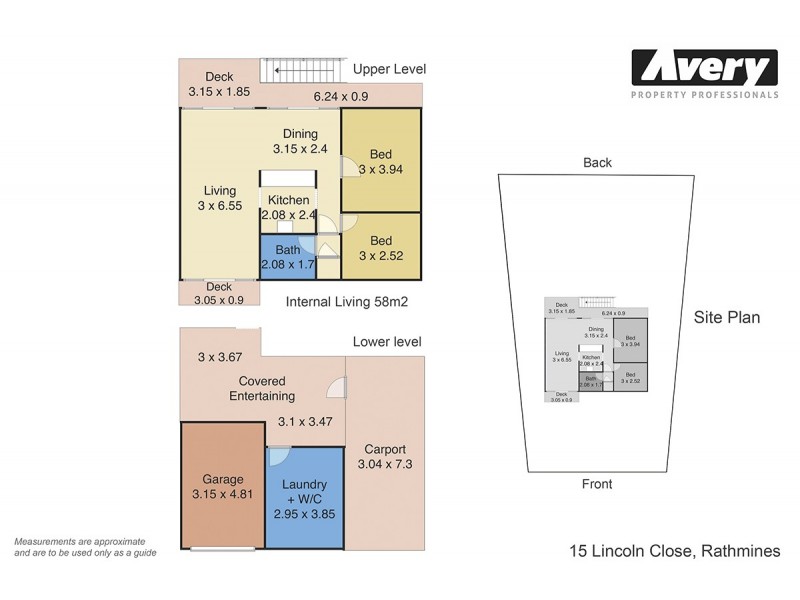 15 Lincoln Close, Rathmines NSW 2283 Floorplan