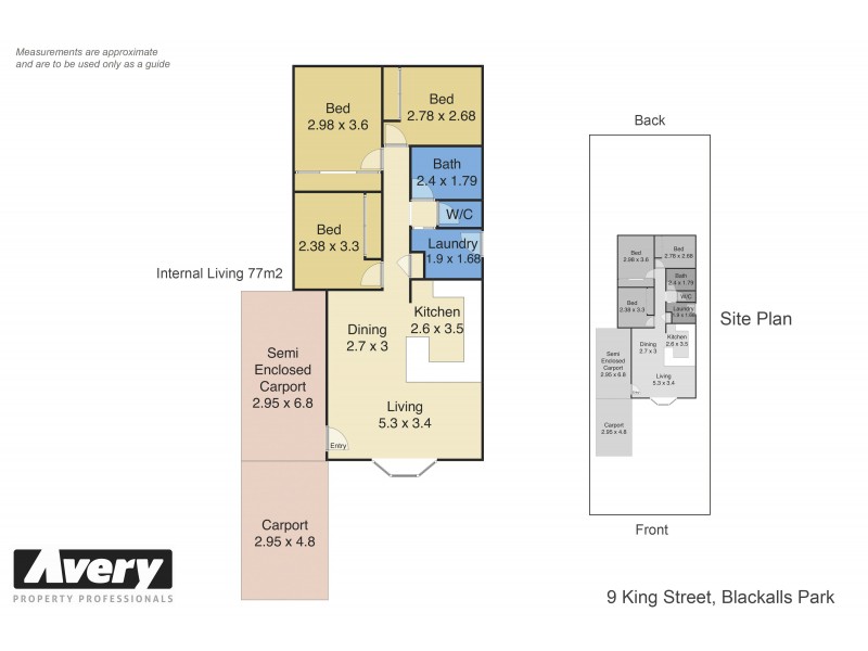 9 King Street, Blackalls Park NSW 2283 Floorplan