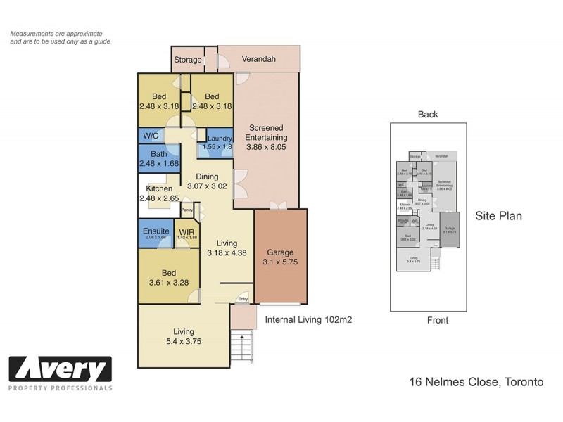 16 Nelmes Close, Toronto NSW 2283 Floorplan