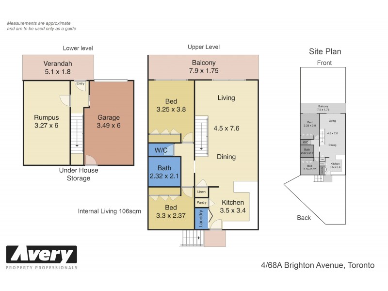 4/68a Brighton Avenue, Toronto NSW 2283 Floorplan