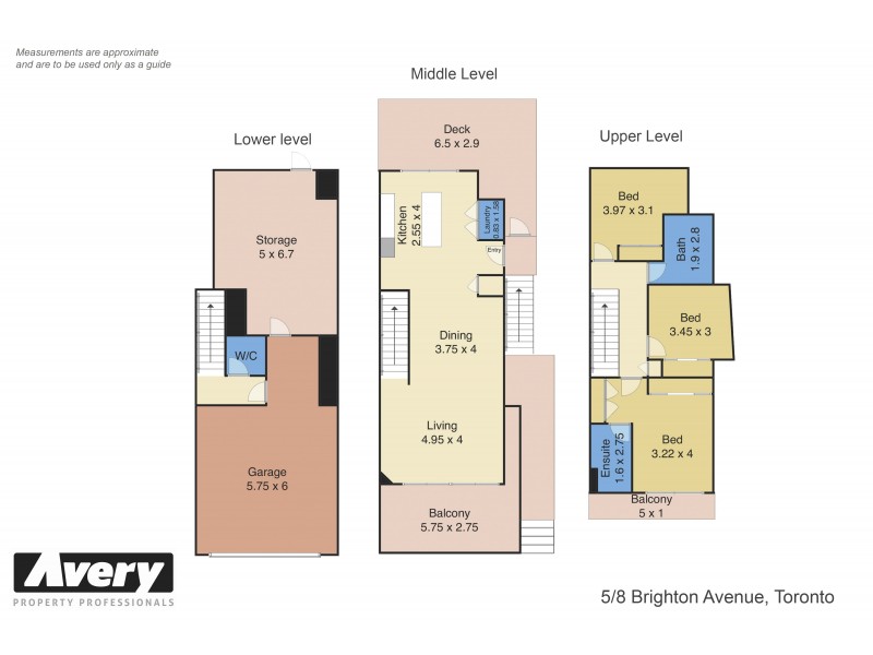 5/8 Brighton Avenue, Toronto NSW 2283 Floorplan