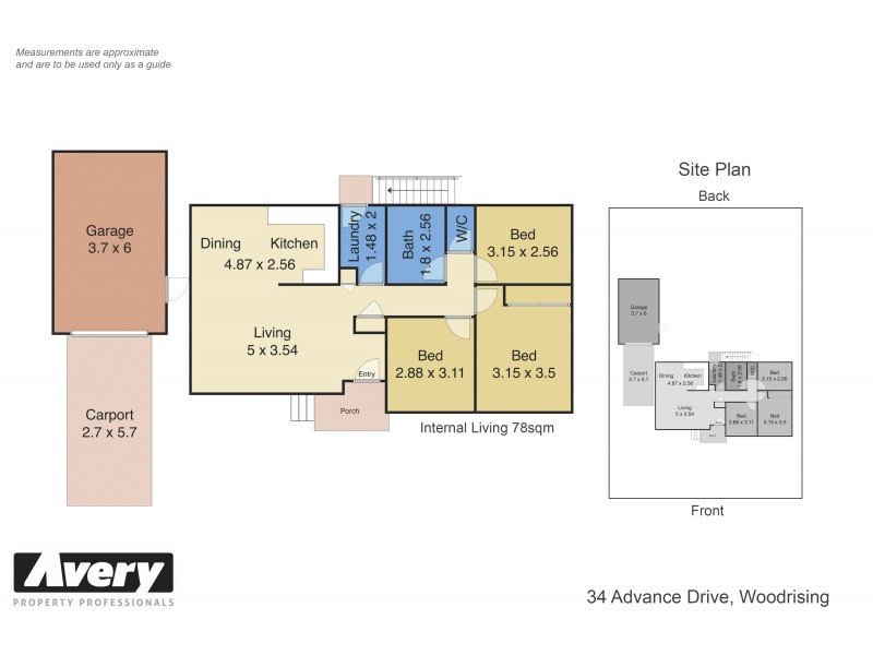 34 Advance Drive, Woodrising NSW 2284 Floorplan