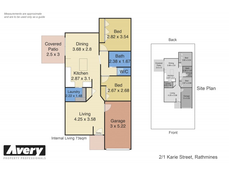 2/1 Karie Place, Rathmines NSW 2283 Floorplan
