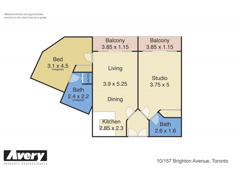 10/157 Brighton Avenue, Toronto NSW 2283 Floorplan