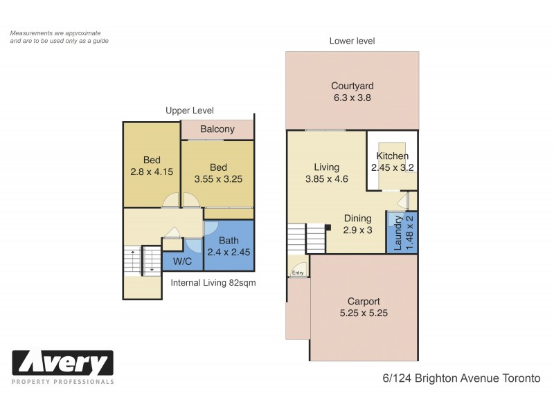 6/124 Brighton Avenue, Toronto NSW 2283 Floorplan