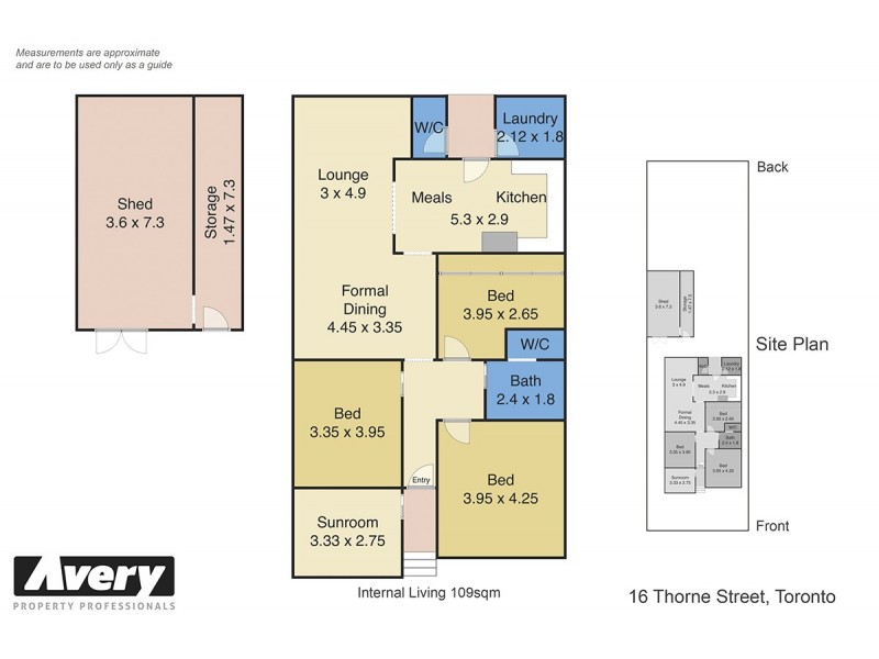 16 Thorne Street, Toronto NSW 2283 Floorplan