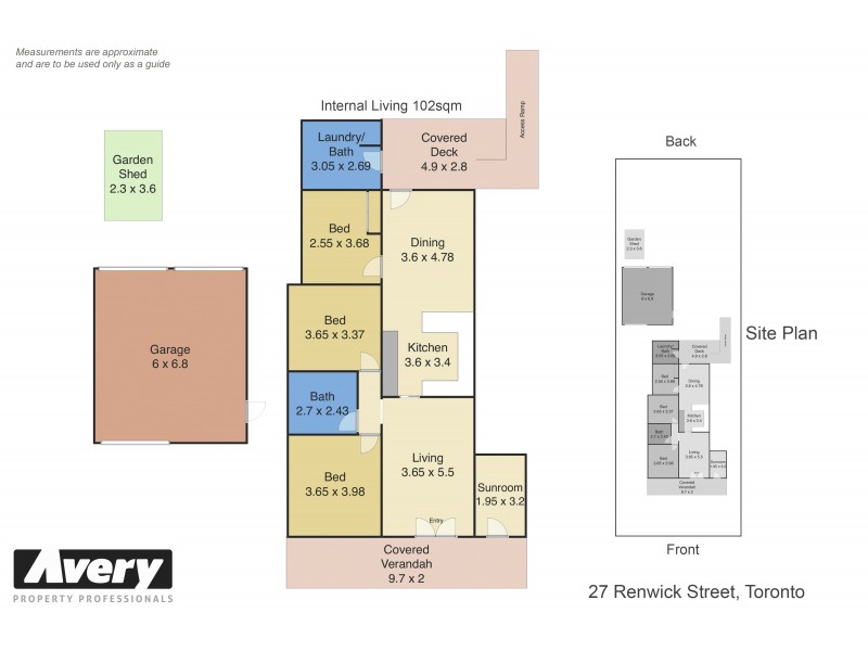 27 Renwick Street, Toronto NSW 2283 Floorplan