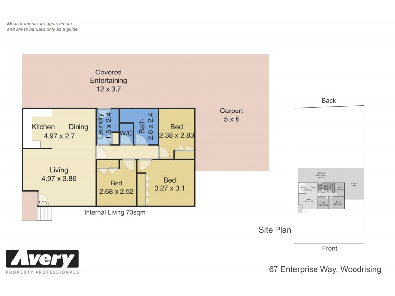 67 Enterprise Way, Woodrising NSW 2284 Floorplan