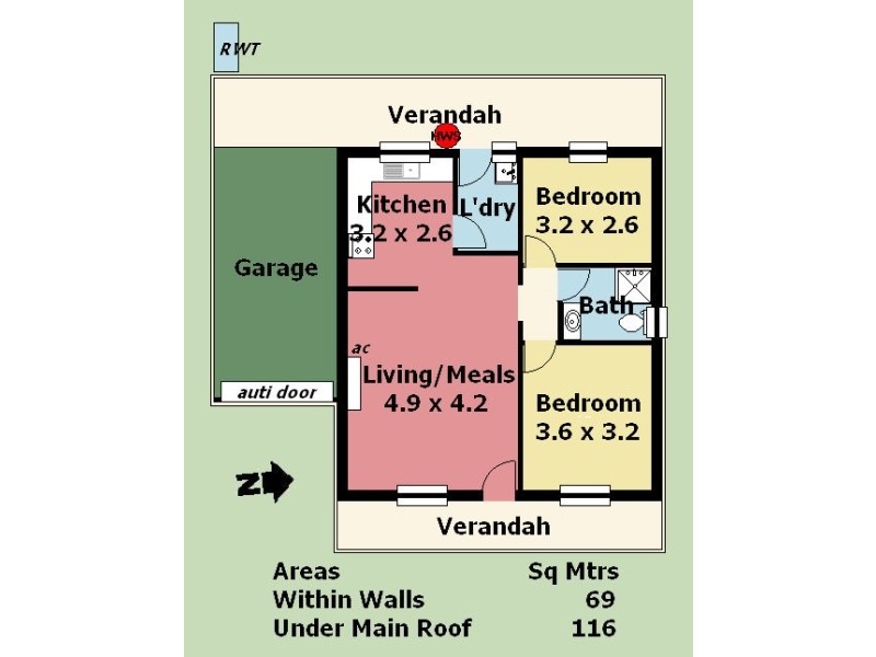 6/12 Skipper Street, Mount Barker SA 5251 Floorplan