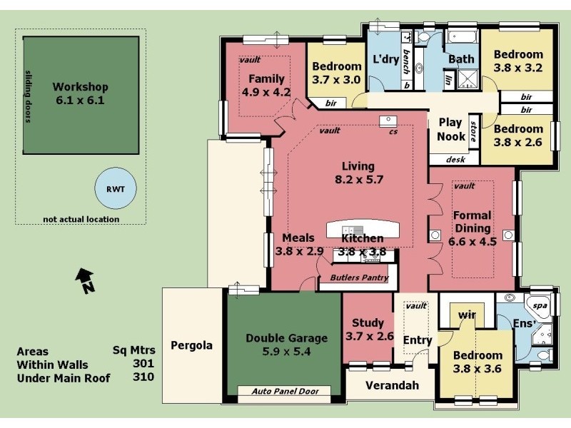 37 St Marks Drive, Woodside SA 5244 Floorplan