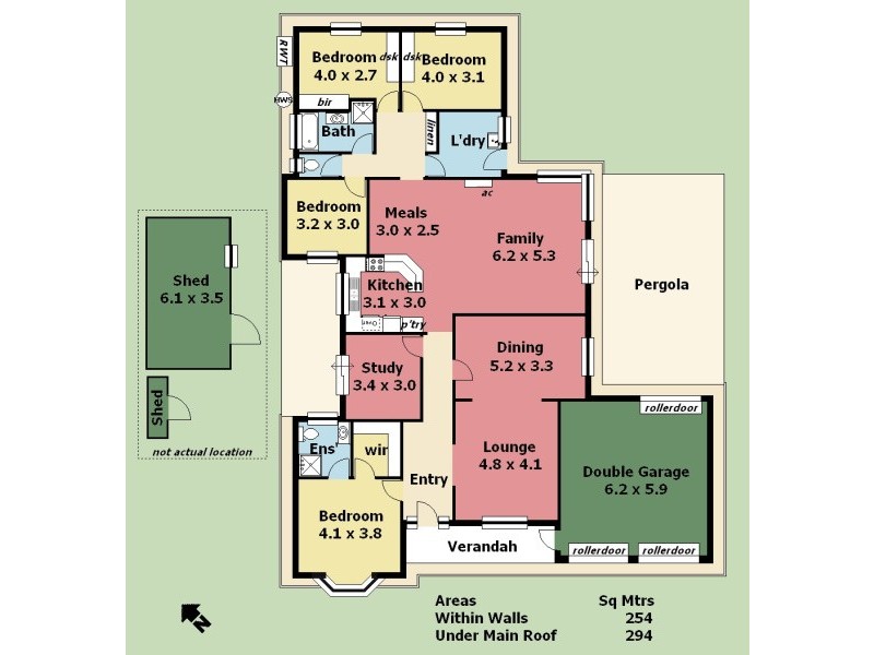7 Elm Drive, Oakbank SA 5243 Floorplan