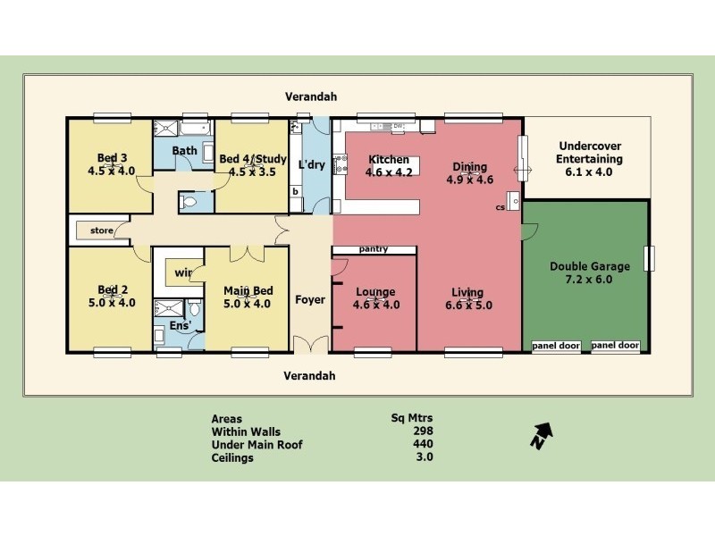 221 Gladigau Road, Mount Torrens SA 5244 Floorplan