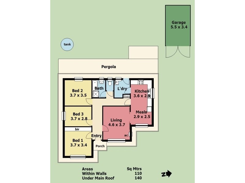 99 Onkaparinga Valley Road, Woodside SA 5244 Floorplan