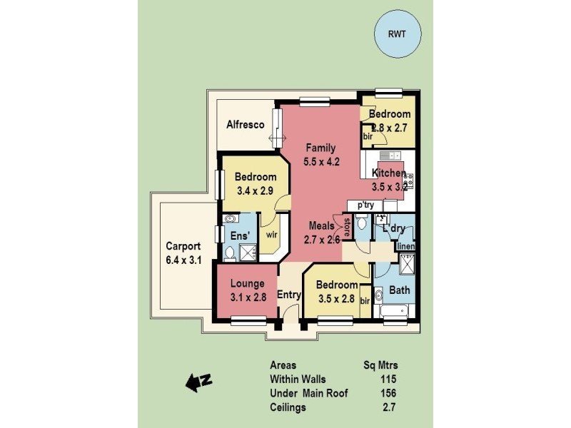 1 & 2/2 Margaret Street, Woodside SA 5244 Floorplan