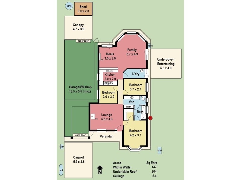 2/28A Gladstone Street, Nairne SA 5252 Floorplan