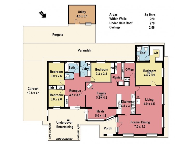 108 Naughtons Road, Woodside SA 5244 Floorplan