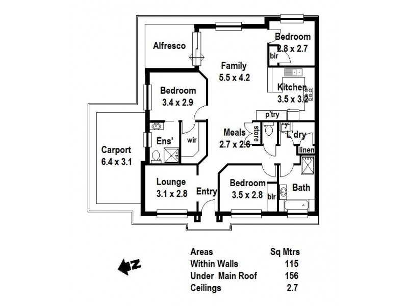 2/2 Margaret Street, Woodside SA 5244 Floorplan