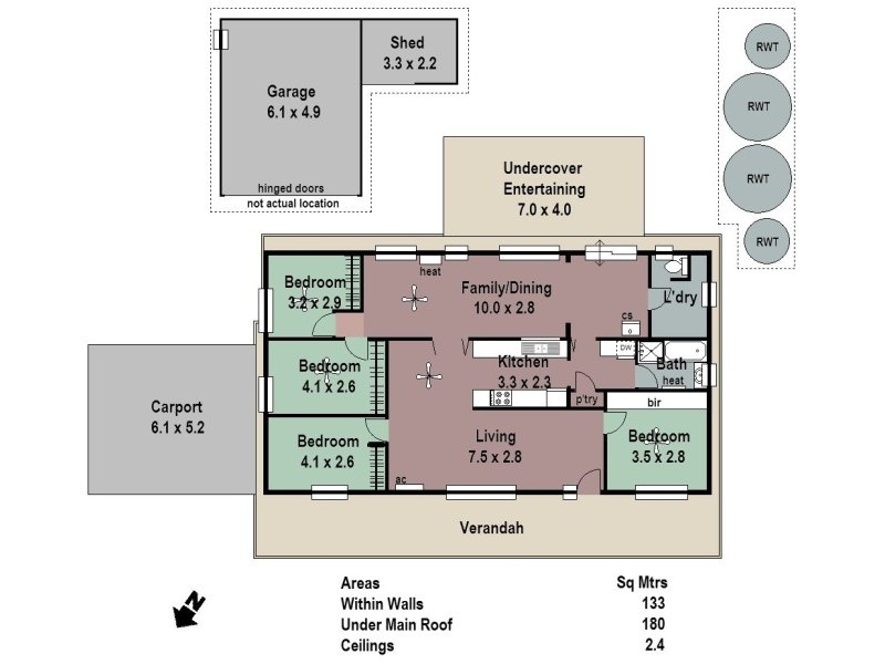 68 Onkaparinga Valley Road, Charleston SA 5244 Floorplan