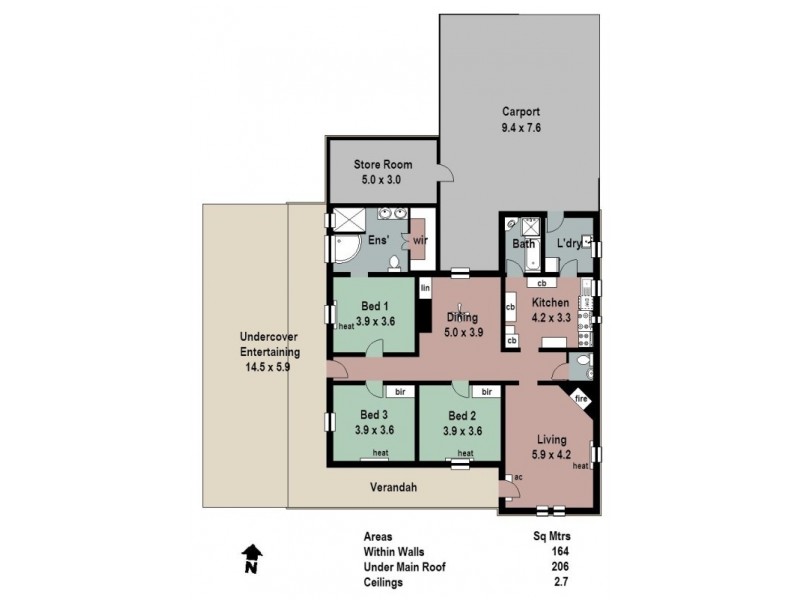 155 Alexander Forrest Road, Forreston SA 5233 Floorplan