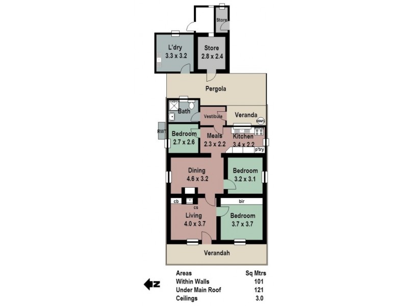 11 Springhead Road, Mount Torrens SA 5244 Floorplan