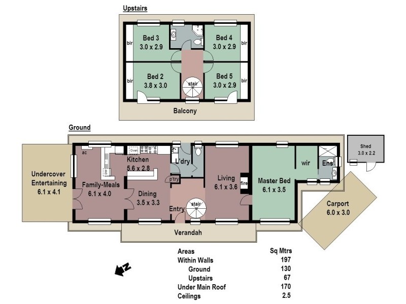 1 Ophir Close, Bridgewater SA 5155 Floorplan
