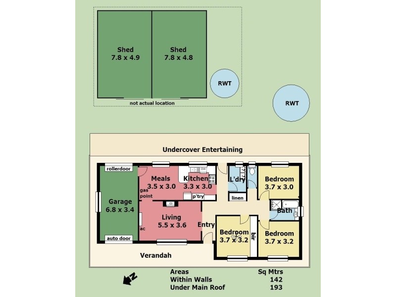 9 Fowler St, Woodside SA 5244 Floorplan