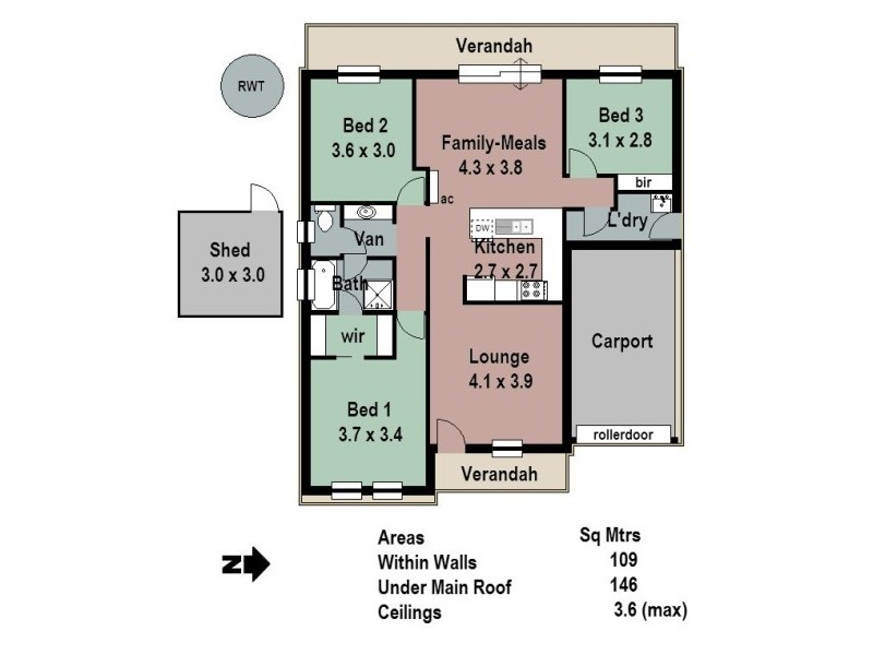 18 Shakes Road, Nairne SA 5252 Floorplan