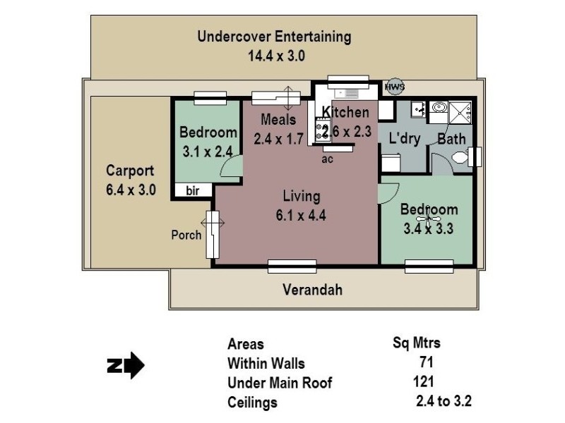 2 Plowman Close, Nairne SA 5252 Floorplan