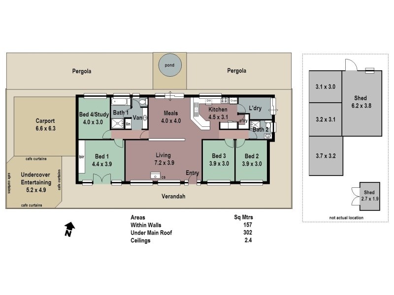 50 Bradbury Road, Mylor SA 5153 Floorplan