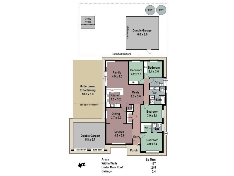 90 Grevillea Way, Woodside SA 5244 Floorplan