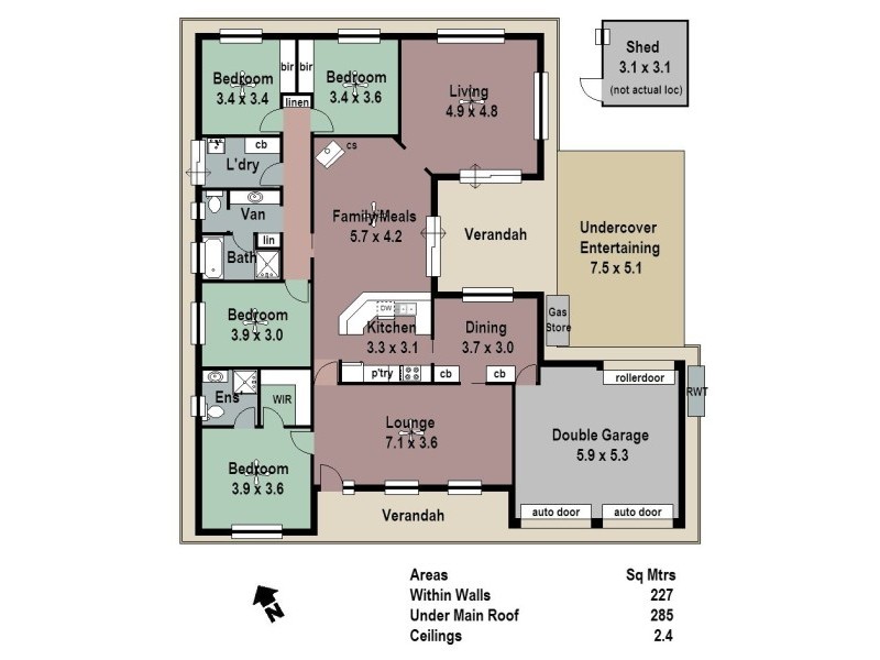 10 Elm Gve, Lobethal SA 5241 Floorplan