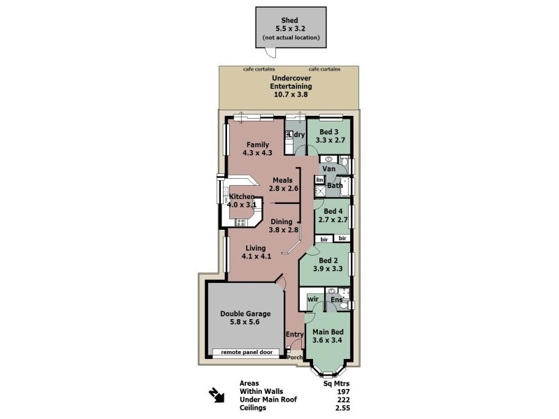 34A Jacaranda Drive, Woodside SA 5244 Floorplan
